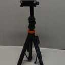 EUCOS 62" Phone Tripod, Tripod for iPhone & Selfie Stick with Remote, Extendable Cell Phone Stand & Ultimate Phone Holder, Solidest Phone Stand Compatible with iPhone/Android (Inferno Mix Carbon Black)