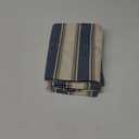 JOJUSIS Stripe Throw Pillow Covers Farmhouse Pillowcases Pack of 2 20 x 20 Inch Blue