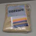 BGment Faux Linen Curtains 90 Inches Long Set of 2 Panels, Living Room Long Curtains Burlap Textured Thick Light Filtering Privacy Grommet Window Treatments, 52 x 90 Inch, Tan