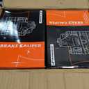 A-Premium Front Left and Right Side Disc Brake Caliper with Bracket