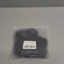 Tempt Me Womens High Cut High Waisted Bikini Bottoms Tummy Control Bathing Suit Bottoms Swim Bottom Swimsuit Bottom (Large, Black)