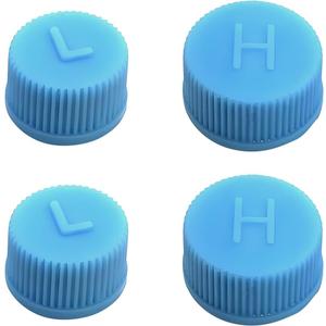 4 x 4PCS Car A/C Valve Core Caps, R134a Air Conditioning Valve Cap
