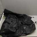 Porch Swing Cover Waterproof Outdoor Hanging Swing Cover Tear resistant All WeatherProof Patio Furniture Covers (Black, 85x45x(32-24) Inch) (56x28x(32-24) Inch)