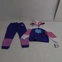 Marvel Girls Spider-Gwen Ghost Spider Zip Up Hooded Sweatshirt and Pants Set for Toddler and Big Kids (4T, Multicolor)