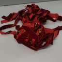 Janinka 12 Pcs Burgundy Long Velvet Bow Ornaments Christmas Swag 23.5x15.5 Inch Vintage Large Velvet Christmas Staircase Wreath Bows Tree Topper Bows Large Bow for Outdoor : Home & Kitchen