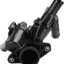Engine Coolant Thermostat Housing Water Outlet 2702000615 for Mercedes CLA250 GLA250 CLA45 AMG GLA45 AMG 2.0L - Replaces 2702002200 and 2702000415