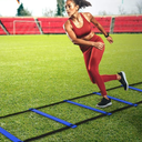 Agility Ladder Speed Training Equipment, Adjustable Football Ladder for All Ages with Carry Bag, Durable, Portable, Multiple Colors & Rungs, 13 feet