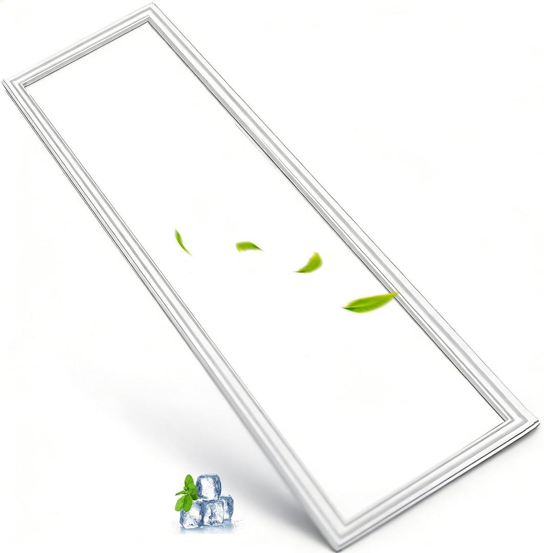 Upgraded 6219 2159075 2159083 Refrigerator Door Gasket Replacement Compatible with Whirlpool KitchenAid Kenmore, 2159083 Fridge Gasket Replace 2159071 2159079 2171177 W10911422 Freezer Seal