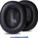 LIVE650BTNC Earpads Replacement Ear Cushions Compatible with Live 650BTNC LIVE660btnc E65BT E65BTNC Everest Elite 750NC V710 and Duet NC Wireless Over-Ear Headphones(Black)