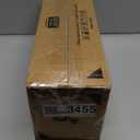 YaFex 2 Pack Heavy Duty Curtain Rods 32-90 Inch, 1 Inch Black Adjustable Curtain Rod for Windows, Long Window Treatment Rods Set with Aluminium Finials, Modern Design