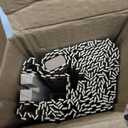 LazBlinds Cordless Bamboo Roman Shades, Privacy Blinds for Interior Windows, Room Darkening Roll Up Bamboo Blinds for Home & Patio, 34.5" W x 48" H, Highfield Teak