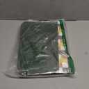 Fireproof Accordion File Organizer, Portable Expanding File Folder with Waterproof Zipper&Labels, Green Document Organizer with 13 Pockets, File Organizer for Important Document/Paper Storage