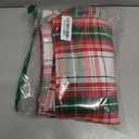 Urban Villa Cloth Napkins Set of 12 20x20 Inches 100% Cotton Napkins Cloth Washable Durable Reusable Absorbent Table Dinner Napkins Cloth for Christmas Hotel Lunch Restaurant Parties - Christ Checks