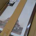 Amazon.com - VCK 16x24 Brown Poster Frames 3 Pack, High-End Wood Wide Border Picture Frame,Multi-Directional Display Family Photos, Office Prints, Studio/Gallery/Home Artwork