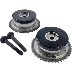 Intake Exhaust Camshaft Sprocket Phaser | Fit for Buick LaCrosse Regal Verano, Chevy Captiva Cobalt Equinox HHR Impala Malibu Orlando, GMC Terrain, Pontiac G5 | OE# 12578516, 917-254, 12621505 (Black + Black)