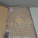 Serene Valley Sink Bottom Grid 25-9/16" X 14-7/16", Centered Drain with Corner Radius 3/8", Sink Protector SVH2615C