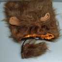 CPPSLEE Lion Mane for Dog Costumes, Realistic Wig for Medium to Large Sized Dogs, Halloween Costumes (Brown)