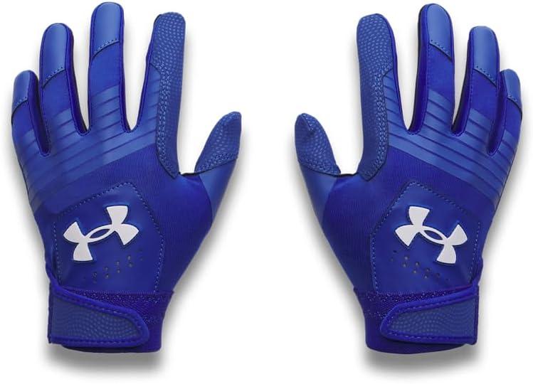 Under Armour T Ball Clean Up Baseball Gloves, One Size Fits Most (Blue)