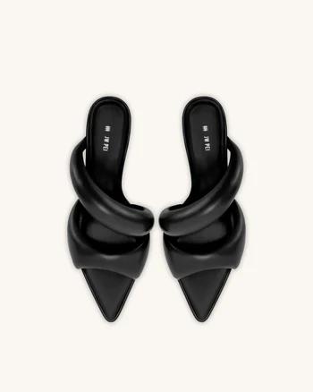 Sara Black Mule 38