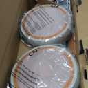 SEREED Colorful Lighting Toddler Tricycle for 2-5 Years Old Boys Girls, Adjustable Seat&Handlebar Trike, Removable Basket, Birthday Gift Idea for Kids Ages 2+ (Gray and orange)