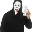 Fun World Ghost Face WASSUP! Mask & Phone Kit