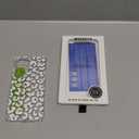 MOSNOVO Case for Samsung Galaxy S25 Ultra, [Buffertech 6.6ft Military-Grade Drop Protection] [Anti Peel Off Tech] Clear TPU Bumper Phone Case Cover Design - White Leopard Print