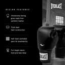 Everlast Prostyle 2 Boxing Gloves | Training & Heavy Bag Gloves | Synthetic Leather | Men & Women | Heavy Bag & Mitt Work | Ventilated Mesh Palm | Triple-Layer Foam | Black, 12 oz