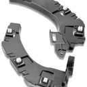 GoaMotors 2Pcs Rear Left Right Side Bumper Fascia Support Bracket for Dodge Challenger 2008-2020, Replace 68026644AF, 68026645AF