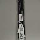 2pcs Tension Curtain Rod 33 to 56 Inch No Drilling Spring Tension Rod Adjusting Black Curtain Rod No Drilling Non-Slip Expandable Spring Loaded Curtain Tension Rods for Window, Doorway, Closet