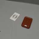 SHIELDON Genuine Leather Card Holder for Phone, Strong Magnetic Wallet for MagSafe with Adjustable Stand, RFID Blocking, Mag Wallet for iPhone 17/16/15/14/13/12/Pro/Max/Plus Men & Women - Retro Brown