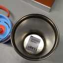 CHAKO LAB Insulated Ti Water Bottle with Two Strap | BPA-Free Leak Proof | 17oz Bottle with Spout Lid & Straw | Sunny