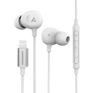 Apple iPhone Earbuds - MFi Certified, Compatible with iPhone 14/13/12/11/Pro Max/Xr/Xs Max/X/8, iPad or iPod Touch - Lightning Port, White