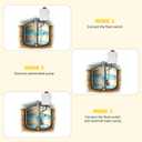 Septic Pump Alarm High Water Sump Pump Alarm 110DB Pump Control Panel with Float Switch, Bright Flashing Light, IP67 Waterproof Casing, Compatible with Submersible Pump