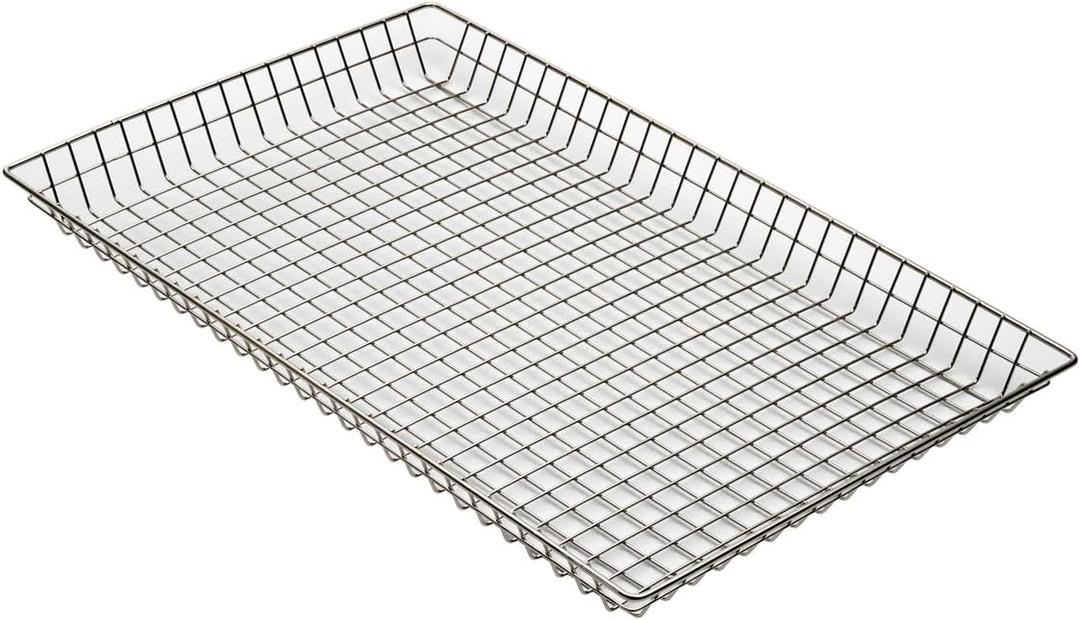 Winco 26" x 16" Wire Bagel/Pastry Basket