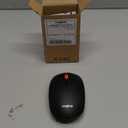 Wireless Mouse, 2.4G Slim Mini Cordless Computer Mouse, Ergonomic Grips, 5-Level Adjustable 4000 DPI,Small Portable Optical Computer Mice for Laptop, PC, Mac, iPad,24-Month Battery Life (Black)