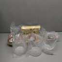 FILIMITIY 3-Lights Gold Bathroom Light Fixture, Brushed Brass Vanity Light with Clear Glass Shade, Modern Bath Wall Lights for Living Room, Hallway, Bedroom