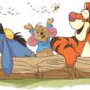 RoomMates Disney Pooh and Friends Outdoor Fun Giant Peel and Stick Wall Decals , RMK2553GM