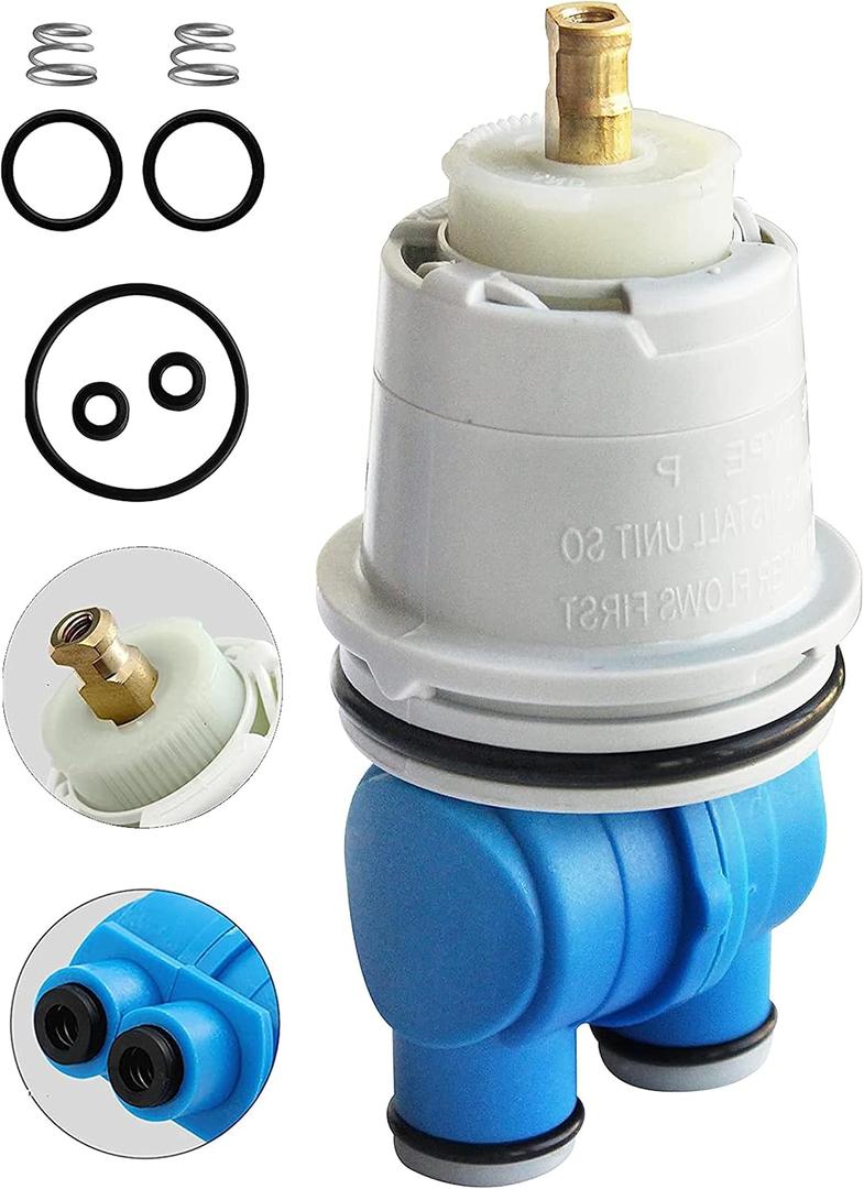RP19804 Pressure Blance Shower Cartridge Assembly Replacement for 1300/1400 Series Tub and Shower, Fits Select Monitor Valves (1993~2007)-QLXAQLX