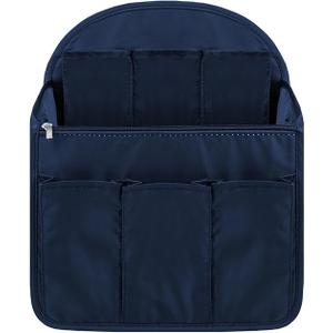 Muka Nylon Backpack Organizer Insert, Foldable Organizer for Men and Women, Lightweight and Waterproof Shoulder Bag Organizer