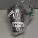 Wig Head Stand Mannequin Head 20"-24" Dome Cork Canvas Manican Block Head for Making Drying Styling Display Wigs with Stand (23 Inch, Black)