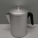 Primula Today Aluminum Stove Top Percolator Maker Durable, Brew Coffee On Stovetop, 9 Cup, Silver