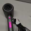 slopehill Professional Ionic Hair Dryer, Powerful 1800W Fast Drying Low Noise Blow Dryer with 2 Concentrator Nozzle 1 Diffuser Attachments for Home Salon Travel (Grey)