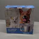 Pet Water Fountain for Large Dogs: Metal Dog Water Fountain - Silent Big Cat Fountains - 7L/236oz/1.8G Dog Drinking Fountains Inside - GROOKPET Water Fountains for Pets Indoor Large - 9 Filters