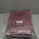 H.VERSAILTEX Blackout Patio Curtains 100 x 96 Inches for Sliding Door Extral Wide Blackout Curtain Panels Christmas Decor for Living Room - Grommet Top, 8' Tall by 8.5' Wide - Burgundy