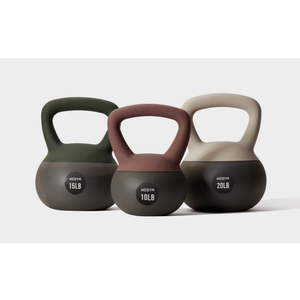 Soft Kettlebell Set - 10, 15, & 20 lbs