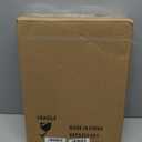 16"x12" Serving Trays with Handles, Black Decorative Serving Tray, Ottoman Trays for, Living Room, Bathroom, and Outdoors Decorative Trays (Black)