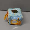 Hahaland Baby Tissue Box Toy - Baby Toys 6-12 Months Montessori Toys for 6 Month Old Must Haves - Babies Boy Girl Gifts Baby Easter Basket Stuffers 6 9 12 18 Months Old Sensory Pulling Play Scarf Toy