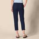 Amazon Essentials Women's Mid-Rise Slim-Fit Stretch Cotton Twill Cropped Capri Khaki Pants, US 16