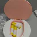 portable, foldable potty seat for toddler, Training Toilet Seat Emergency Toilet for Car, Camping, Outdoor, indoor (pink, small)