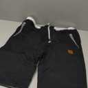 Tansozer Men's Shorts Casual Classic Fit Drawstring Summer Beach Shorts with Elastic Waist and Pockets (Medium, Black)